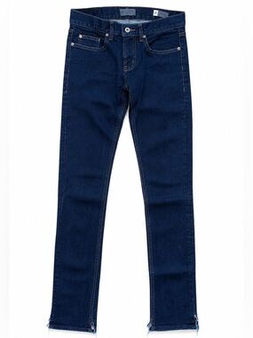 Kill City Junkie Jeans 29 Dark Wash Slim Straight Y2K Denim